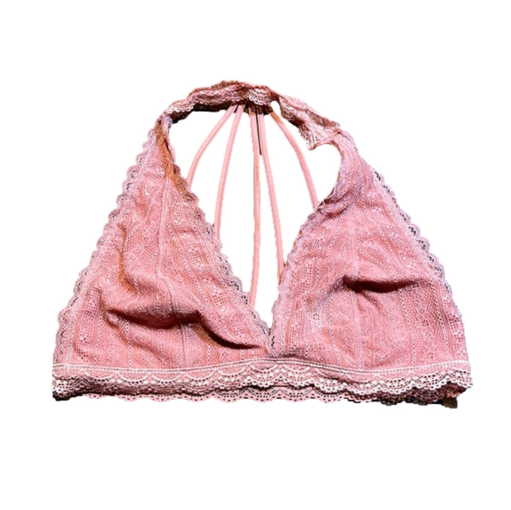 FRANCESCA’S Sexy Dusty Rose Pink Bralette Size M